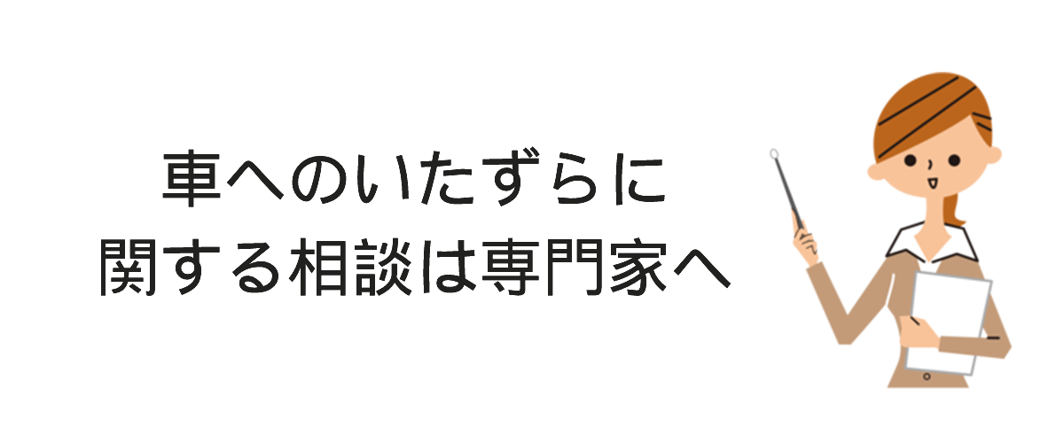 車へのいたずらに関する調査の手法