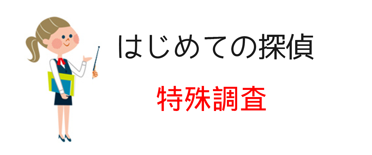 特殊調査とは