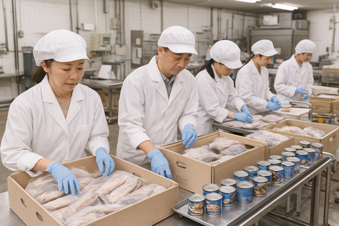 水産物加工業の原料偽装と異物混入リスク調査｜探偵利用事例