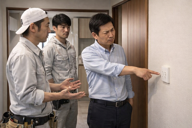 施工不備とスタッフ行動の疑念｜実際の相談事例